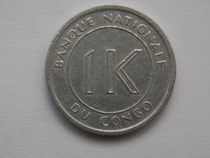 1 LIKUTA 1967 CONGO