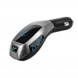 Modulatorul X5 auto, bluetooth, FM, MP3 player, incarcator de masina si slot Micro SD