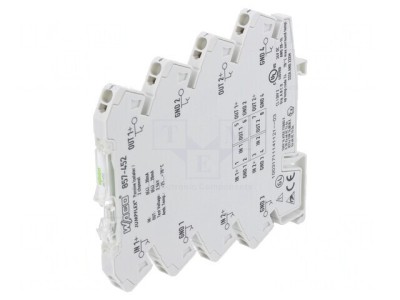 Adaptor Separator de Semnale pentru Șină DIN 0-20mA 4-20mA foto