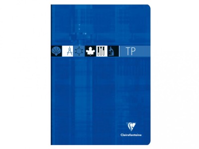 Caiet A4 capsat, 48 file, Metric/Velin, Clairefontaine foto
