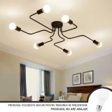 Lustra Nikolai 6x E27 Negru, Alessandro DESIGN