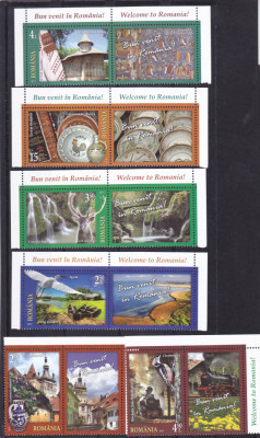 ROMANIA 2017 - BUN VENIT IN ROMANIA - VINIETA, MNH - LP 2154b foto