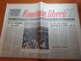 ziarul romania libera 13 februarie 1990- art. &quot; revolta din aiud &quot;