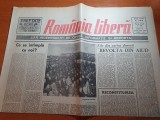 Ziarul romania libera 13 februarie 1990- art. &quot; revolta din aiud &quot;