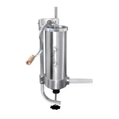Masina de Umplut Carnati Inox Vertical Micul Fermier GF-0821, 3 kg, 5 palnii incluse