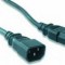 CABLU alimentare GEMBIRD prelungitor, 3m, intrare C14, iesire C13, 16A, certificare VDE, bulk, black, &quot;PC-189-VDE-3M&quot; (timbru verde 0.8 lei)