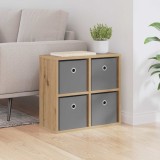 vidaXL Bufet cu sertar Stejar Artizanal 49,5 x 22 x 47 cm 8000531