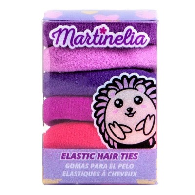 Set 5 elastice pentru par Martinelia 3011w, mov foto
