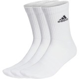 Set 3 perechi de sosete pentru copii Adidas, alb, 25-28 - OUTLET