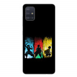 Husa compatibila cu Samsung Galaxy A51 Silicon Gel Tpu Model Demon Slayer Team