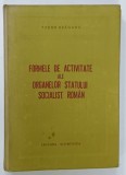FORMELE DE ACTIVITATE ALE ORGANELOR STATULUI SOCIALIST ROMAN de TUDOR DRAGANU , 1965 , PREZINTA SUBLINIERI *
