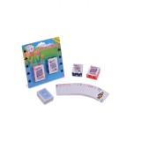 Set Cărți de Joc Mini, 2 Bucăți, Roșu și Albastru