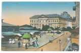 2551 - CRAIOVA, Market, Romania - old postcard - used - 1915