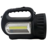 Lanterna portabila reincarcabila FOXMAG24&reg;, Ultra Bright, Neagra