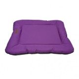 Perna 4DOG Deluxe Camping, mov, M, 80 x 64 x 7 cm