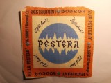 Șervețel cu Restaurant Bodegă La Peștera din București