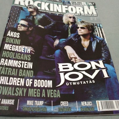 REVISTA ROCK ROCKINFORM NR.169 foto