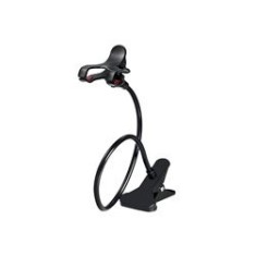 Suport flexibil pentru telefon, reglabil, negru, 60 cm