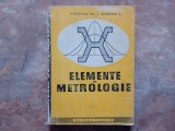 ELEMENTE DE METROLOGIE - IVANOVICI GH, 1958