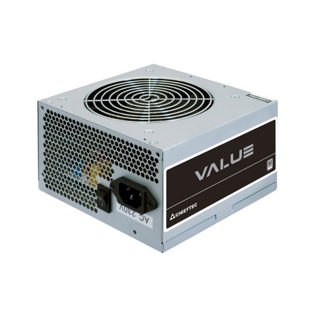 SURSA Chieftec Value 600 W, non-modulara, certificare 80 Plus, ventilator 120mm, CPU 4+4 pin x 1, PCI-E 6+2 pin x 2, SATA x 4, &quot;APB-600B8&quot; (timbru ver