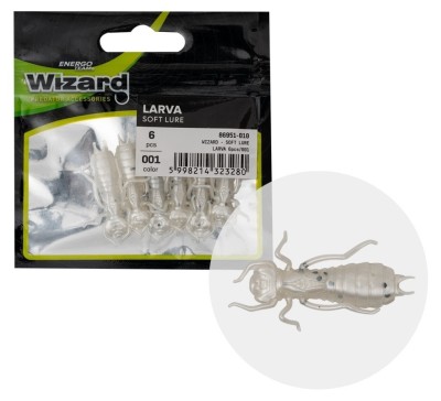 NALUCA WIZARD SOFT LURE 001 3.5CM 6BUC/PLIC foto