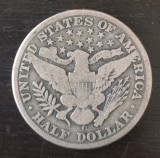Moneda SUA - Half Dollar 1912 - D - Argint