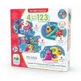 Set Primele Mele 4 Puzzle-Uri 123, The Learning Journey