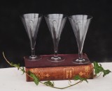 Set de pahare pentru champanie Art Deco Rogaska Crystal Flute