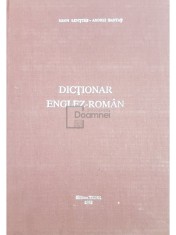 Leon Levitchi - Dictionar englez-roman (Editia: 1992) foto