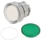 Comutator Apăsare 22mm Verde IP66