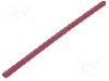 Tub termocontractant, 1.6mm, 1m, ro&amp;#351;ie, CYG/KTG - CB-HFT(2X) 1.6