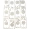 Protectie laser iPhone 8 - 14 Pro Max -set 19 buc