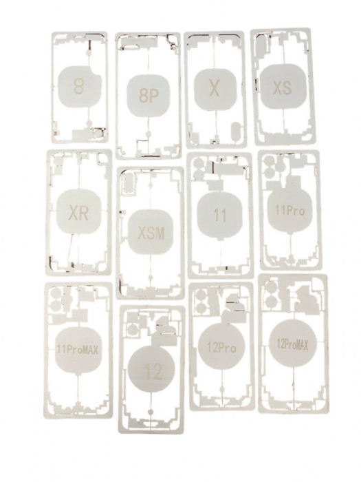 Protectie laser iPhone 8 - 14 Pro Max -set 19 buc