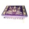 Cutie magică puzzle de depozitare pentru bijuterii pentru bibelouri cu cheie ascunsă decoratiune mov