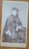 Foto Franz Duschek pe carton, secol 19, Alexandra Minovici