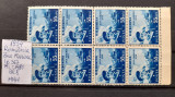 1954-Romania-Ziua marinei-Lp367-Bl 8-guma orig.-MNH-Perfect