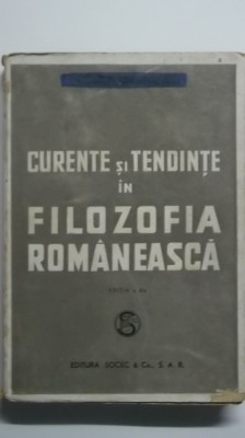 L. Patrascanu - Curente si tendinte in filozofia romaneasca foto