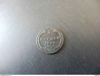 Elvetia - Schwyz 1 Rappen 1846 foto