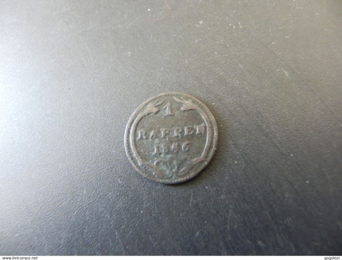 Elvetia - Schwyz 1 Rappen 1846