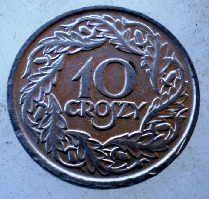1.029 POLONIA 10 GROSZY 1923