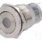 Intrerupator anti-vandalism, ON-(ON), &Oslash;19mm, ONPOW - LAS1-AGQPF-11D/R/12V/S