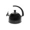 Fierbător tradițional fabricat din inox, ceainic 2.6 litri, 19-23 cm, negru, Como, Kassel
