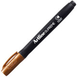 Permanent Marker Artline Supreme Metallic, Corp Plastic, Varf Rotund 1.0mm, - Bronz