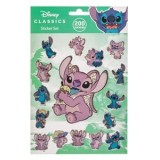 Set Autocolante cu Stitch, 200 bucăți, 4 foi, CMCLASS