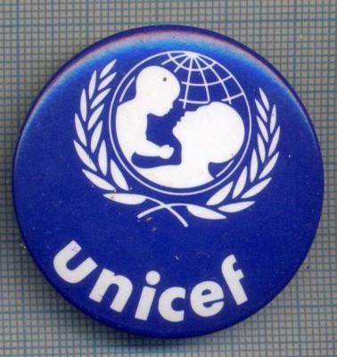 AX 624 INSIGNA UNICEF-FONDUL INTERNATIONAL DE URGENTE ALE COPIILOR AL NATIUNILOR foto