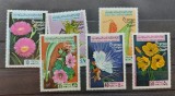 TS21 - Timbre serie Libyan Arab Jamahiriya - Flori, Stampilat