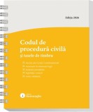 Codul de procedură civilă și taxele de timbru. Actualizat la 15 mai 2026 - spiralat - Hardcover - Hamangiu