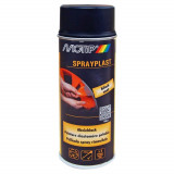 Vopsea Folie Detasabila Motip Sprayplast, 400 ml, Negru Mat, Vopsea Spray, Vopsea Folie, Vopsea Folie Detasabila, Vopsea Motip, Vopsea Folie Srayplast