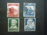Set timbre Germania Deutsches Reich 1935 Trenuri Caile Ferate Sch&uuml;tz H&auml;ndel - A228