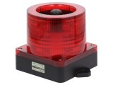 Semnalizator Luminos și Acustic LED Roșu 10-30VDC IP66